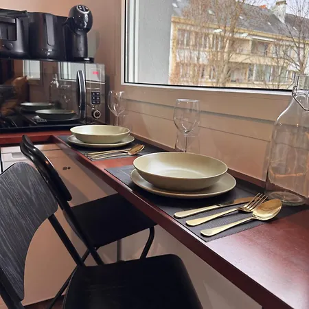 L'escale - 300 M Ocean - Hyper Centre - Lumineux - Garage Privatif 생나제르