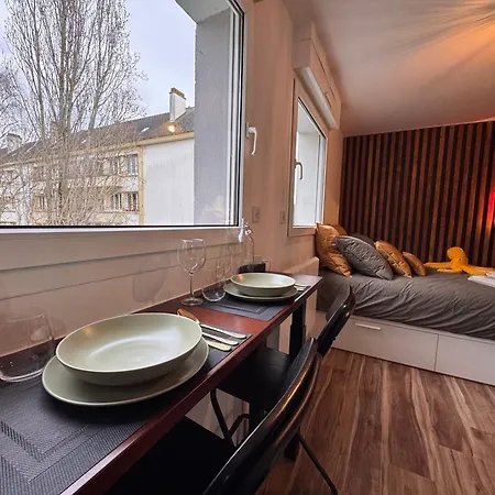 L'escale - 300 M Ocean - Hyper Centre - Lumineux - Garage Privatif * 생나제르