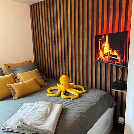 L'escale - 300 M Ocean - Hyper Centre - Lumineux - Garage Privatif * 圣纳泽尔