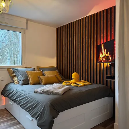 L'escale - 300 M Ocean - Hyper Centre - Lumineux - Garage Privatif 圣纳泽尔