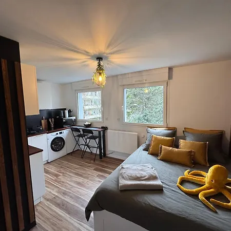 L'escale - 300 M Ocean - Hyper Centre - Lumineux - Garage Privatif 公寓